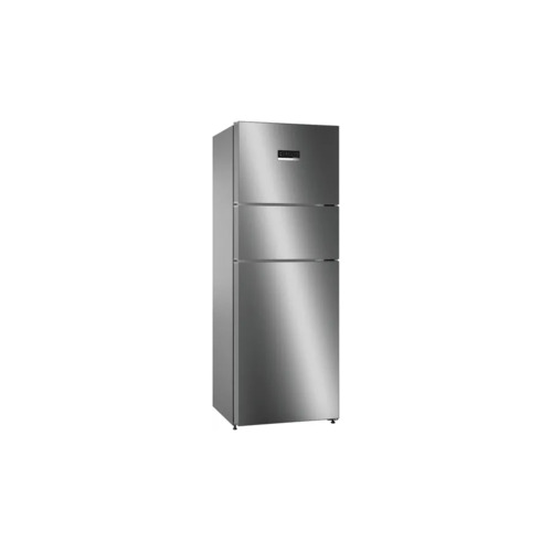  Bosch 364 Litres 3 Door Top Freezer with Max Flex Convert VarioInverter VitaFresh Premium Electronic Display on Door  Power Secure Switch and CoolExtend technology Series 4 (CMC36K03NI)